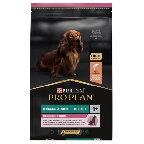 Purina PRO PLAN Small & Mini Adult Sensitive Skin 7 kg Lõhe