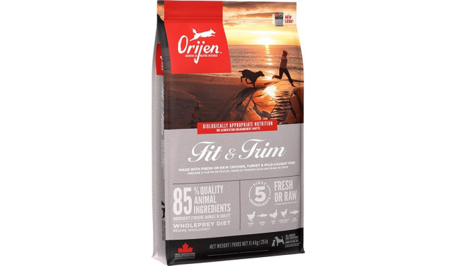 ORIJEN Fit & Trim kuiv koeratoit 11,4 kg