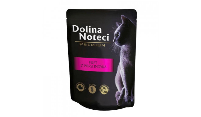 DOLINA NOTECI Premium Turkey breast fillet with gravy - wet cat food - 85 g