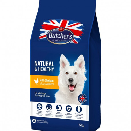 Butcher's Pet Care 5011792002061 dogs dry food 15 kg Adult Chicken