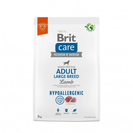 BRIT Care Hypoallergenic Adult Large Breed Lamb - dry dog food - 3 kg