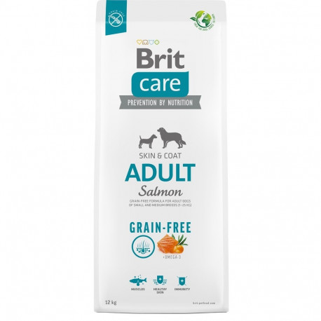 BRIT Care Adult Salmon - dry dog food - 12 kg
