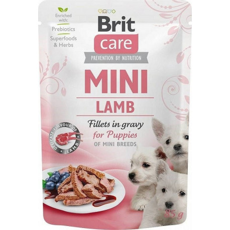 BRIT Care Mini Puppy Lamb märg koeratoit 85 g