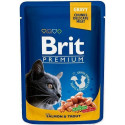 BRIT Cat Pouches Family Plate - wet cat food - 12 x 100g