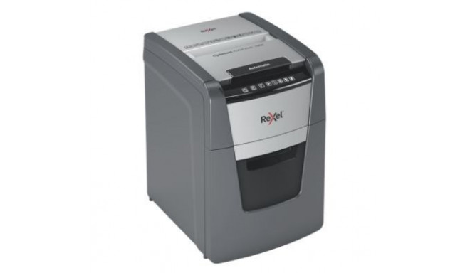 Rexel AutoFeed+ 100X automatic shredder, P-4, cuts confetti cut (4x28mm), 100 sheets, 34 litre bin