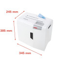 HSM shredstar X5 document shredder, 4.5 x 30 mm + separate CD-cutting mechanism