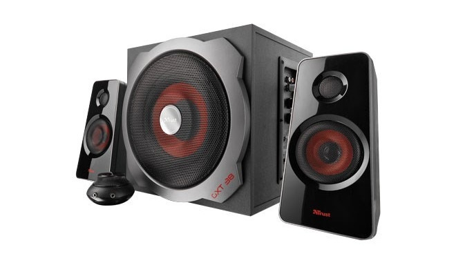 Trust GXT 38 2.1 must juhtmega 60 W