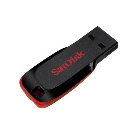 SanDisk Cruzer Blade USB flash drive 64 GB USB Type-A 2.0 Black, Red