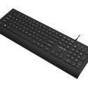KRUX ERGO LINE wired black US keyboard