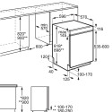 Electrolux EES47300IX Semi built-in 13 place settings D