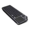 Techly ICTB9801TB keyboard RF Wireless + Bluetooth QWERTY US English Black