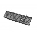 Natec klaviatuur Nautilus US Slim