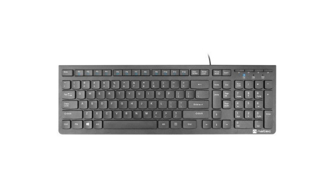 NATEC Discus 2 keyboard USB USB US Slim