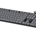 NATEC Discus 2 keyboard USB USB US Slim