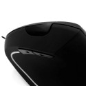 MEDIA-TECH VERTIC MT1122 Wired vertical mouse 6400 DPI Black