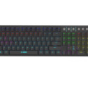 iBox AURORA K-6 keyboard RF Wireless + Bluetooth QWERTY English Black
