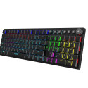 iBox AURORA K-6 keyboard RF Wireless + Bluetooth QWERTY English Black