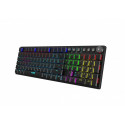 iBox AURORA K-6 keyboard RF Wireless + Bluetooth QWERTY English Black