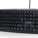 Gembird keyboard KB-U-103 USB US