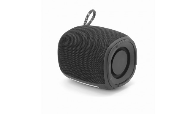 Gembird SPK-BT-LED-03-BK portable Bluetooth speaker with RGB LED Light Black 5W