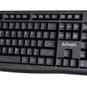 Activejet Wireless keyboard K-3803SW, battery-powered 1x 1.5V AAA BLACK