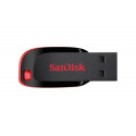 SanDisk Cruzer Blade USB flash drive 128 GB USB Type-A 2.0 Black, Red