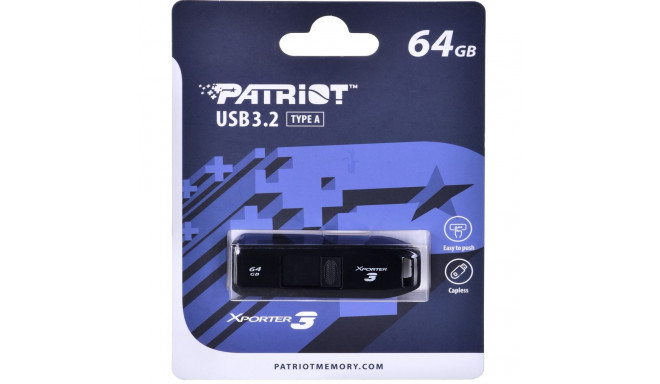 PARTIOT FLASHDRIVE Xporter 3 64GB Type A USB 3.2