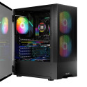 Logic ARYA  ARGB MINIDI USB 3.0 Case Black