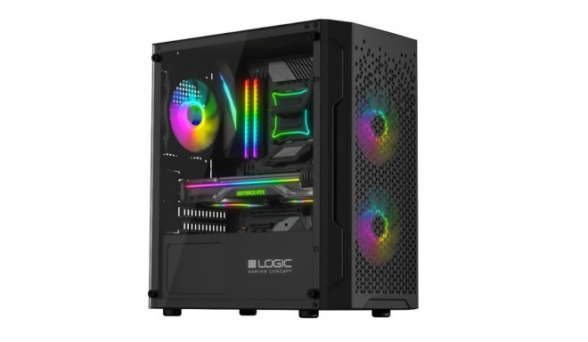 Logic arvutikorpus Aramis ARGB Mini USB 3.0