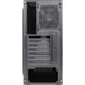 Aerocool arvutikorpus DELTABKV1 ATX RGB Front Full Side Window 12cm Fan, must