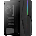 Aerocool arvutikorpus Mecha Midi Tower, must