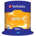 Verbatim DVD-R Matt Silver 4.7GB 100tk