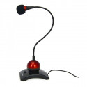 Esperanza microphone EH130 PC, black/red