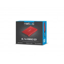 NATEC HDD ENCLOSURE RHINO GO (USB 3.0, 2.5", RED)