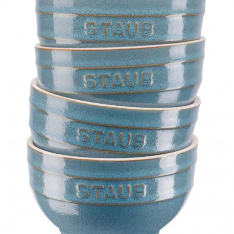 STAUB ROUND BOWL 40508-147-0 14 CM - SET OF 4 PIECES