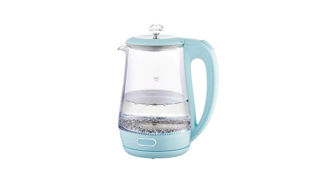 Maestro MR-052-BLUE Electric glass kettle, blue 1.7 L