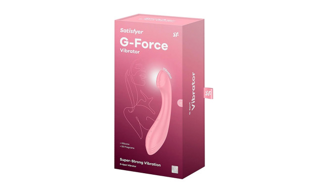 SATISFYER G-FORCE VIBRADOR ROSA 1UN