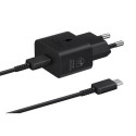 Samsung Travel Charger 25W EP-T2510X PD 3.0 with Type-C to Type-C cable (1m) Black EU (EP-T2510XBEGE