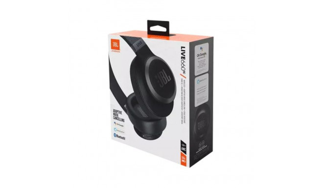 JBL Live 660NC Bluetooth Wireless On-Ear Headphones Black EU