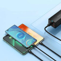 Baseus Universal Flash Series 3-in-1 Fast Charging Data Cable (USB-A to Micro + Lightning + Type-C) 