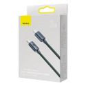 Baseus Type-C - Lightning cable, Crystal Shine Series Fast Charging Data Cable 20W 1.2m Black (CAJY0