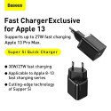 Baseus Travel Charger Super Si 1C Quick Charger PD 30W EU Black (CCSUP-J01)