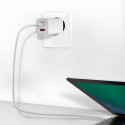 Baseus Travel Charger GaN2 Lite Quick Charger C+U QC 3.0 PD 3.0 65W EU White (CCGAN2L-B02)