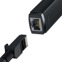 Baseus Network Adapter Lite Series Ethernet Adapter Type-C to RJ-45, 1 Gbps Black (WKQX000301)