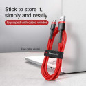 Baseus Micro USB Cafule Cable 1.5A 2m Red + Red (CAMKLF-C09)