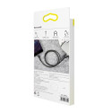 Baseus Lightning Cafule Cable 2.4A 0.5m Gray + Black (CALKLF-AG1)