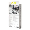 Baseus HUB Metal Gleam Series 9-in-1 Multifunctional (Type-C to 3x USB3.2/PD 100W/VGA Full HD 60Hz/H