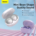 Baseus Earphone Bluetooth Bowie E2 BT 5.2, TWS AV Synchronization, Low Latency, IP55, Black (NGTW090