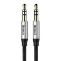 Baseus Audio Yiven M30 Cable 1.5M Silver/Black (CAM30-CS1)