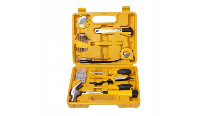 DELI TOOLS household tool Set 18pcs|set Yellow